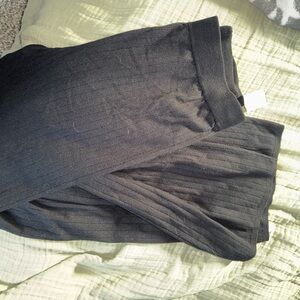 Abercrombie & Fitch Black Boot Cut Pants